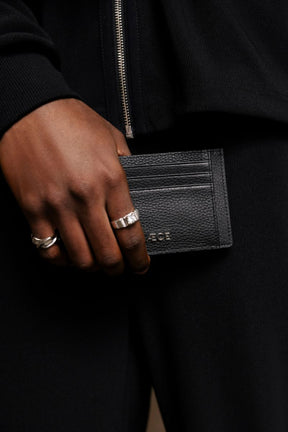 Leather Cardholder Black