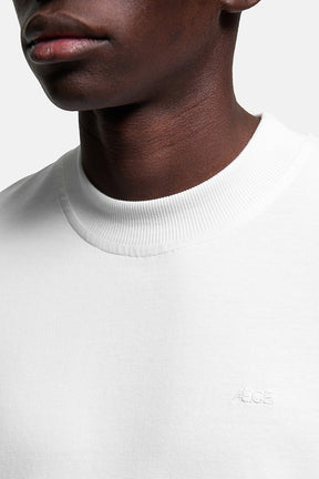 Heavy Basic Tee Washed White