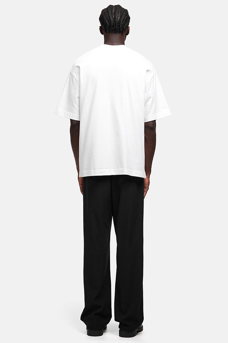 Heavy Basic Tee Washed White