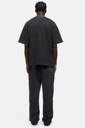 Heavy Basic Tee Washed Black